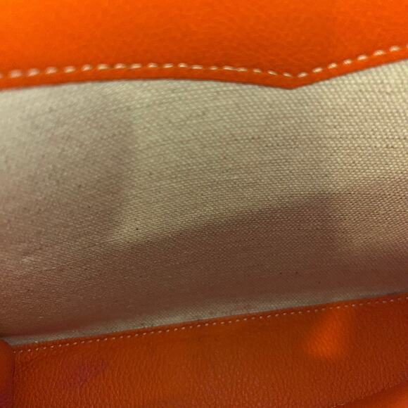 GOYARD Sac Rouette Structured Mini Orange Goyardine Chevroches Calfskin  Bag - Picture 8 of 11